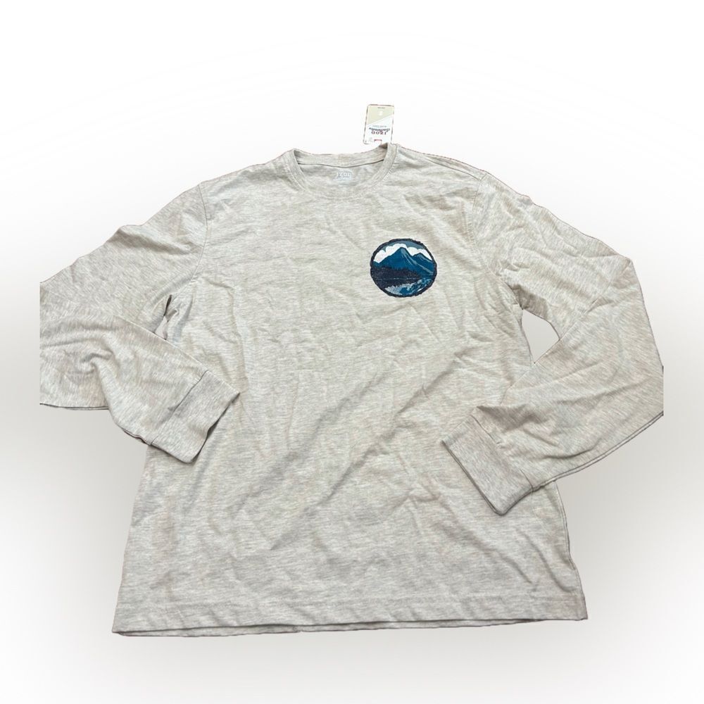 Izod Saltwater Summit Lake Long Sleeve Tshirt NWT